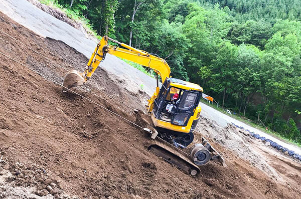 護岸工事 中川町 image